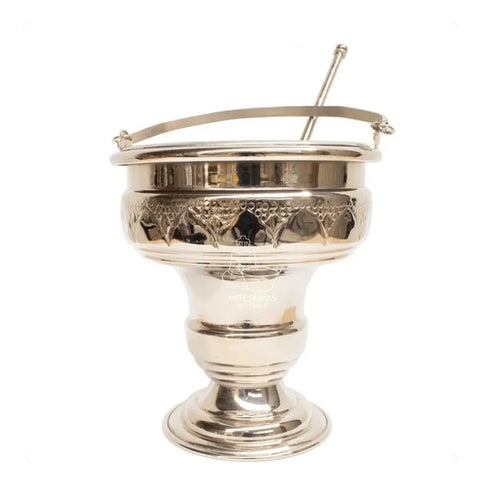 Religious Holy Water Bucket and Sprinkler A803 Medium