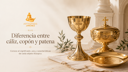 Diferencia entre cáliz, copón y patena
