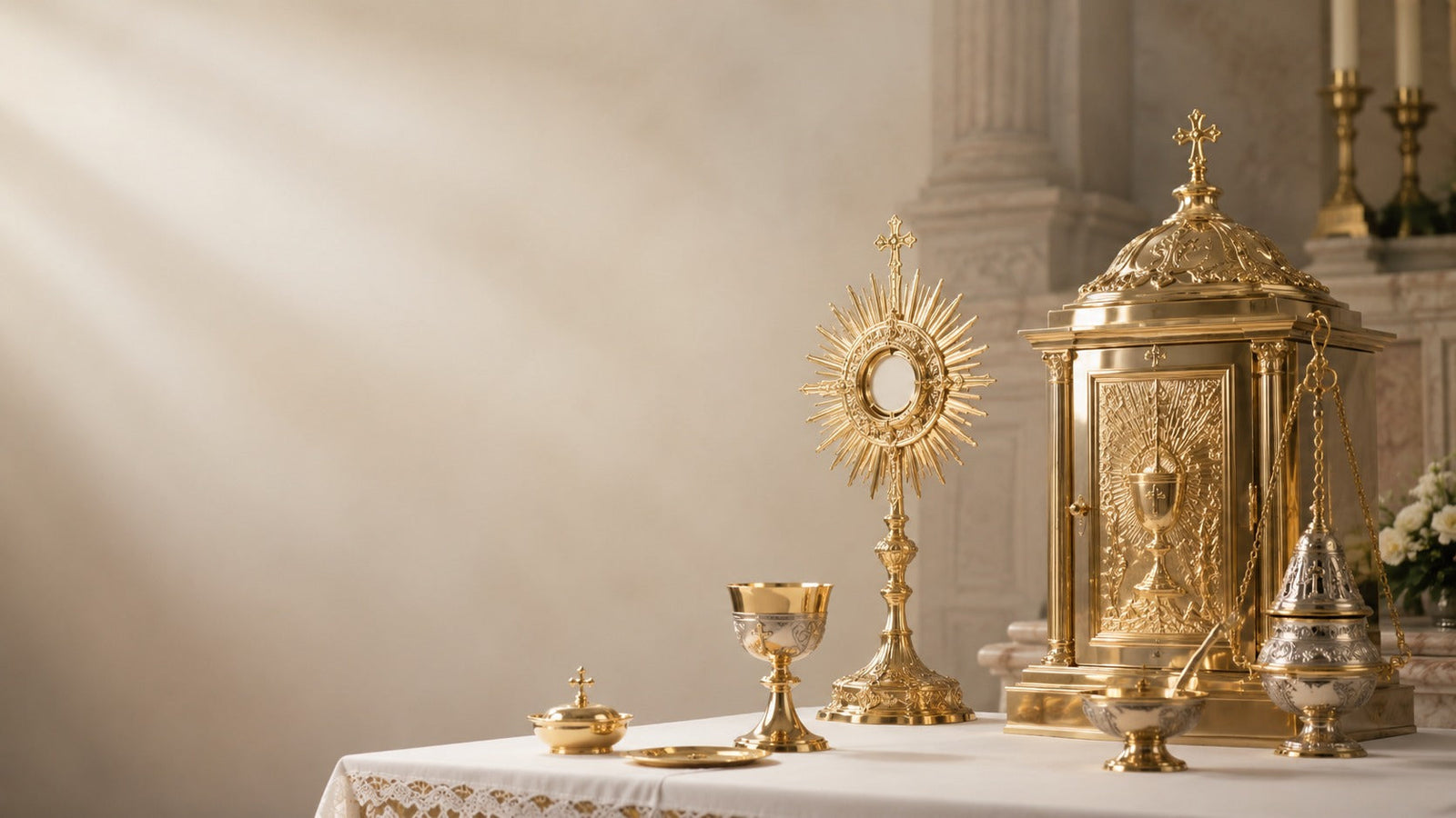 Sagrarios y artículos religiosos para altar