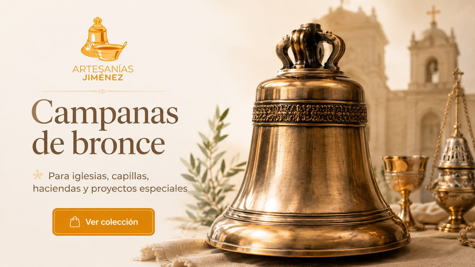 Campanas de bronce para iglesias y capillas