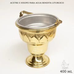 Acetre E Hisopo Para Agua Bendita Religioso A802 Chico