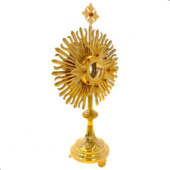 Custodia Eucarística Ostensorio Santísimo Perlada