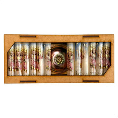Vela De Oración 12 Piezas Con Portavela