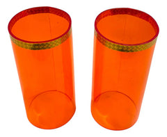 Acrílicos O Pantallas Para Cirial Naranja