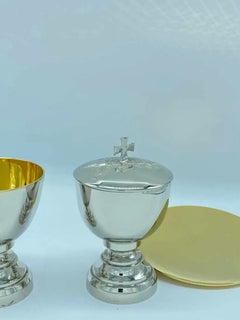 Caliz Copon Y Patena Plateado C205