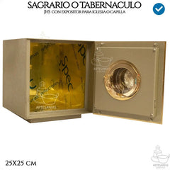Sagrario O Tabernáculo Liturgico Con Expositor De Santisimo