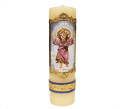 Cirio O Vela De Oración Del Divino Niño Jesus