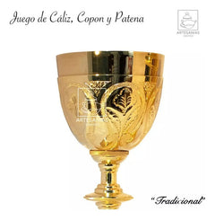 Caliz Y Patena Para Iglesia O Capilla Tradicional C02