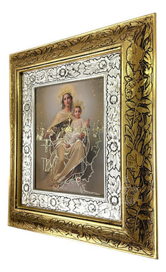 Cuadro Virgen Del Carmen 45x40 Cm C006