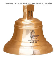 Campana De Bronce De 5 Kilogramos