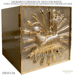 Sagrario Con Expositor De Santísimo 35x35 C938