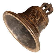 Bronze Wall Bell 10 kg Rustic Mexico 1810