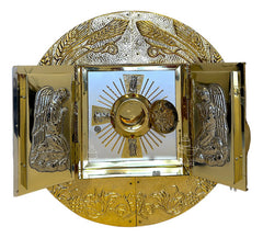 Sagrario Con Expositor De Santísimo Redondo Uvas 70x70