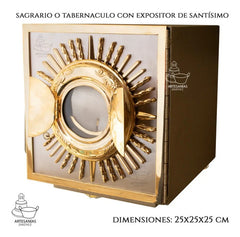 Sagrario Con Expositor De Santísimo Cordero De Dios