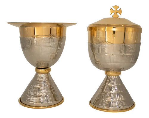 Caliz Copon Y Patena Para Iglesia O Capilla A934