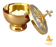 Copon O Cesto Litúrgico Chico Económico 150 Hostias Dorado