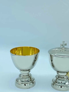 Caliz Copon Y Patena Plateado C205