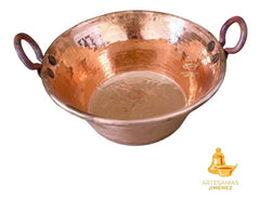 Cazo De Cobre Grueso 4 Litros 29 Cm Diametro