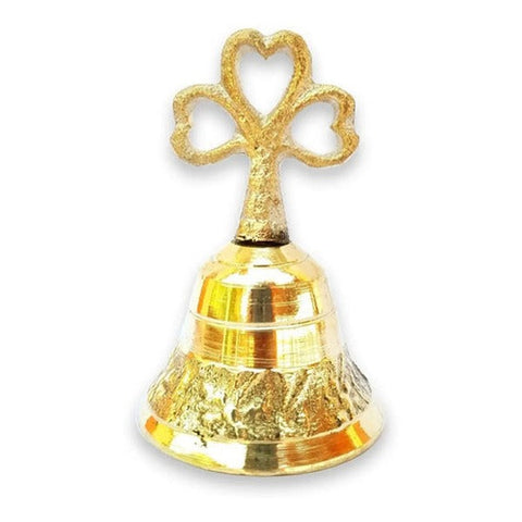 Campanilla de bronce No. 0, juego de 4 piezas, fundida a mano en México