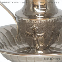 Lavatorio O Lavabo Con Bandeja De Comunion Liturgico Grande