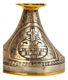 Caliz Copon Y Patena Liturgico Vaso Sagrado D07