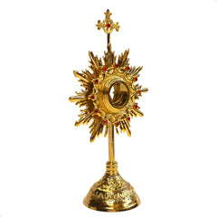 Custodia Eucarística Ostensorio Santísimo Tradicional 40 Cm