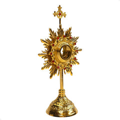 Custodia Eucarística Ostensorio Santísimo Tradicional 40 Cm