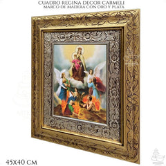 Cuadro Virgen Del Carmen 45x40 Cm C006
