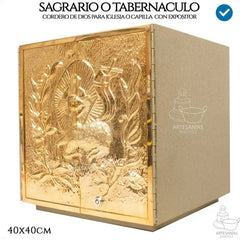 Sagrario O Tabernaculo Con Expositor Para Iglesia O Capilla