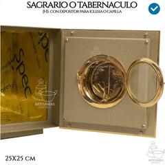 Sagrario O Tabernáculo Liturgico Con Expositor De Santisimo