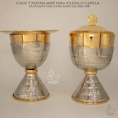 Caliz Copon Y Patena Para Iglesia O Capilla A934