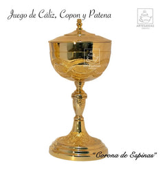 Caliz Copon Y Patena Para Iglesia O Capilla C303