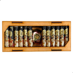 Vela De Oración 12 Piezas Con Portavela