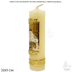 Cirio O Vela De Oracion Virgen De Juquila