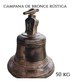 Campana De 50kg De Hacienda O Capilla Antigua