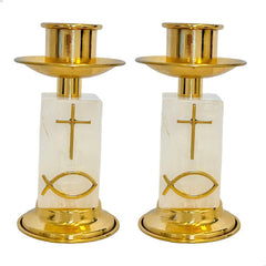 Candeleros De Mesa Para Altar Iglesia Artículos Religiosos