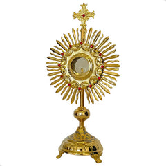 Custodia Eucarística Ostensorio Santísimo Tradicional 50 Cm