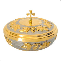 Copon Para Hostias Tipo Panera Liturgico Eucaristia 250 Oro
