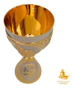 Caliz Para Iglesia O Capilla Con Patena A918 4 Evangelistas