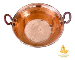 Cazo De Cobre Grueso 4 Litros 29 Cm Diametro