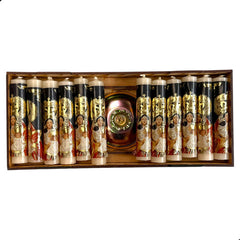Vela De Oración 12 Piezas Con Portavela