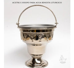 Acetre E Hisopo Para Agua Bendita Religioso A801 Chico