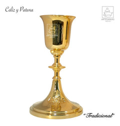 Caliz Copon Y Patena Para Iglesia O Capilla C313 Tradicional