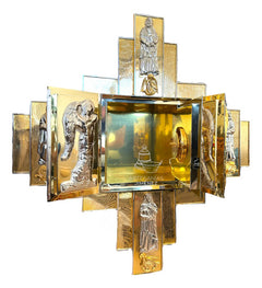 Sagrario grande con expositor del Santísimo 40x40 cm