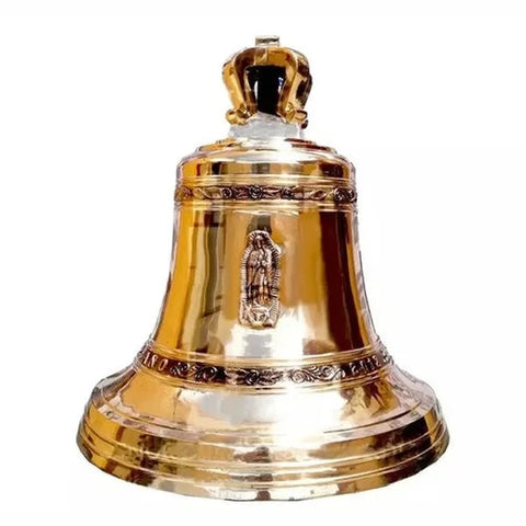 Campana de bronce para presidencia, 15 de septiembre, fundida a mano en México