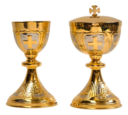 Caliz Copon Y Patena Liturgico A8