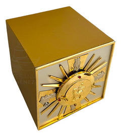 Sagrario Con Expositor De Santísimo 30x30 Cordero De Dios S1