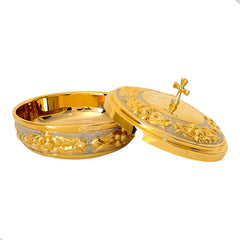 Copon Para Hostias Tipo Panera Liturgico Eucaristia 250 Oro