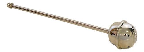 Hisopo De 23 Cm Para Acetre Plateado
