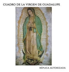 Cuadro Virgen De Guadalupe Nogal Hoja De Oro Y Plata Nogal Hoja De Oro Plata
